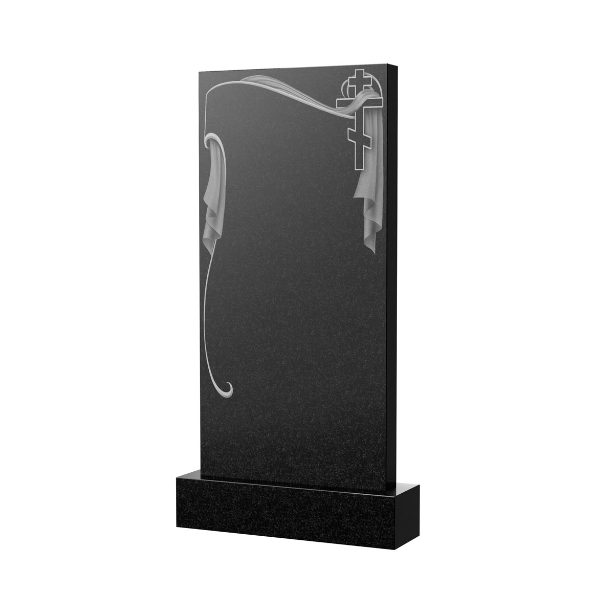 Художественное оформление памятника в Казани | Художественное оформление на гранитную стелу, рисунок ВХО-051