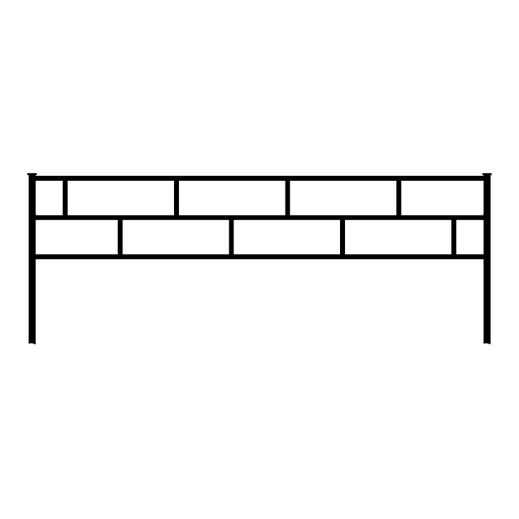Металлические оградки, столы, скамейки в Казани | Оградка №5