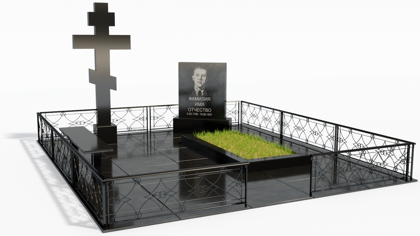 Одинарные мемориальные комплексы в Казани | Мемориальный комплекс №1