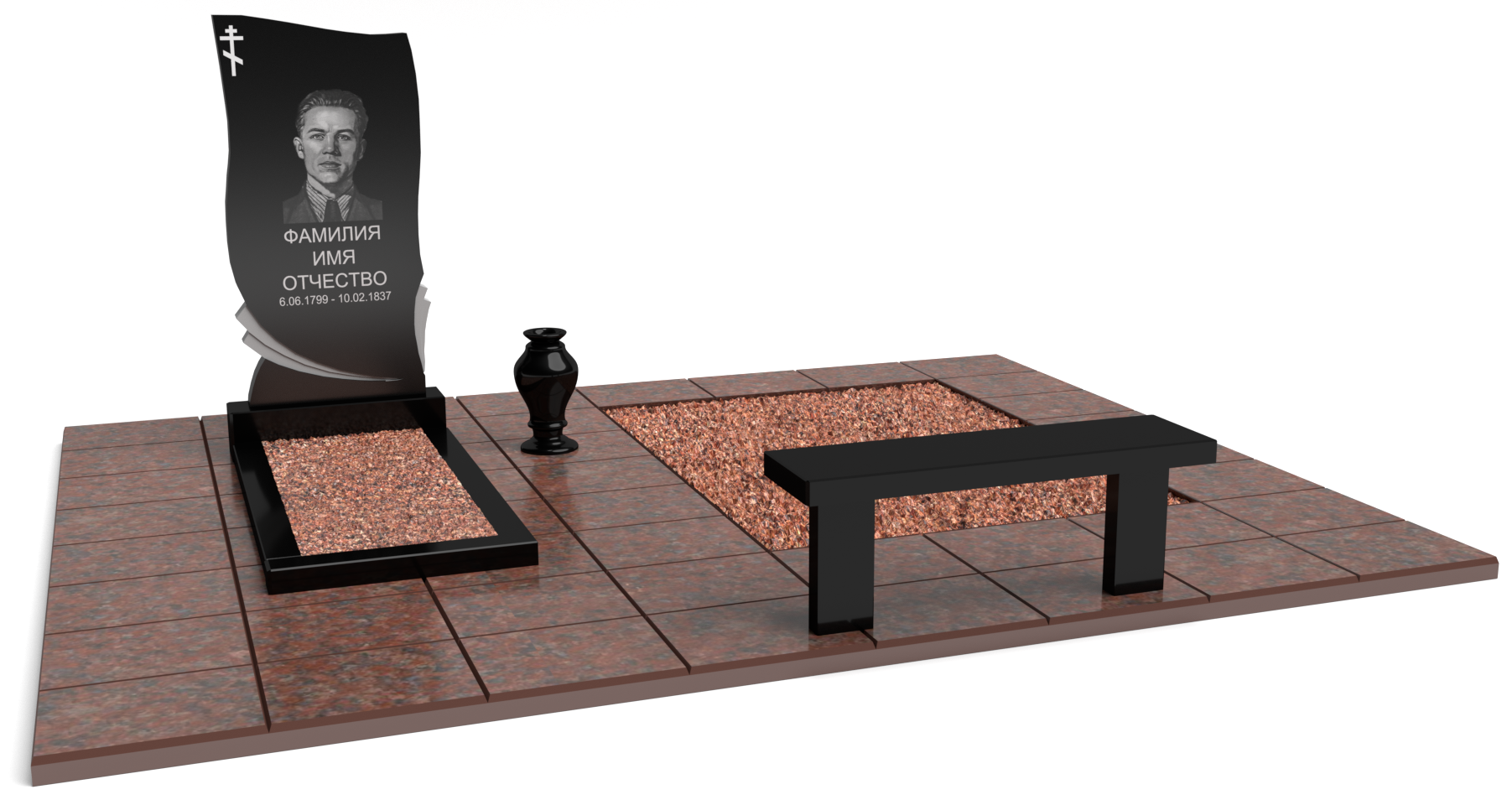 Двойные мемориальные комплексы в Казани | Мемориальный комплекс №3