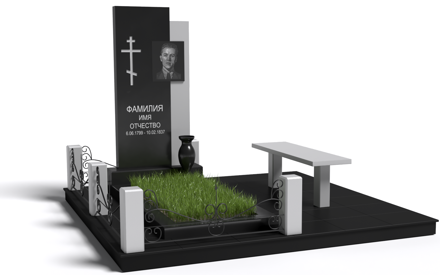 Одинарные мемориальные комплексы в Казани | Мемориальный комплекс №11