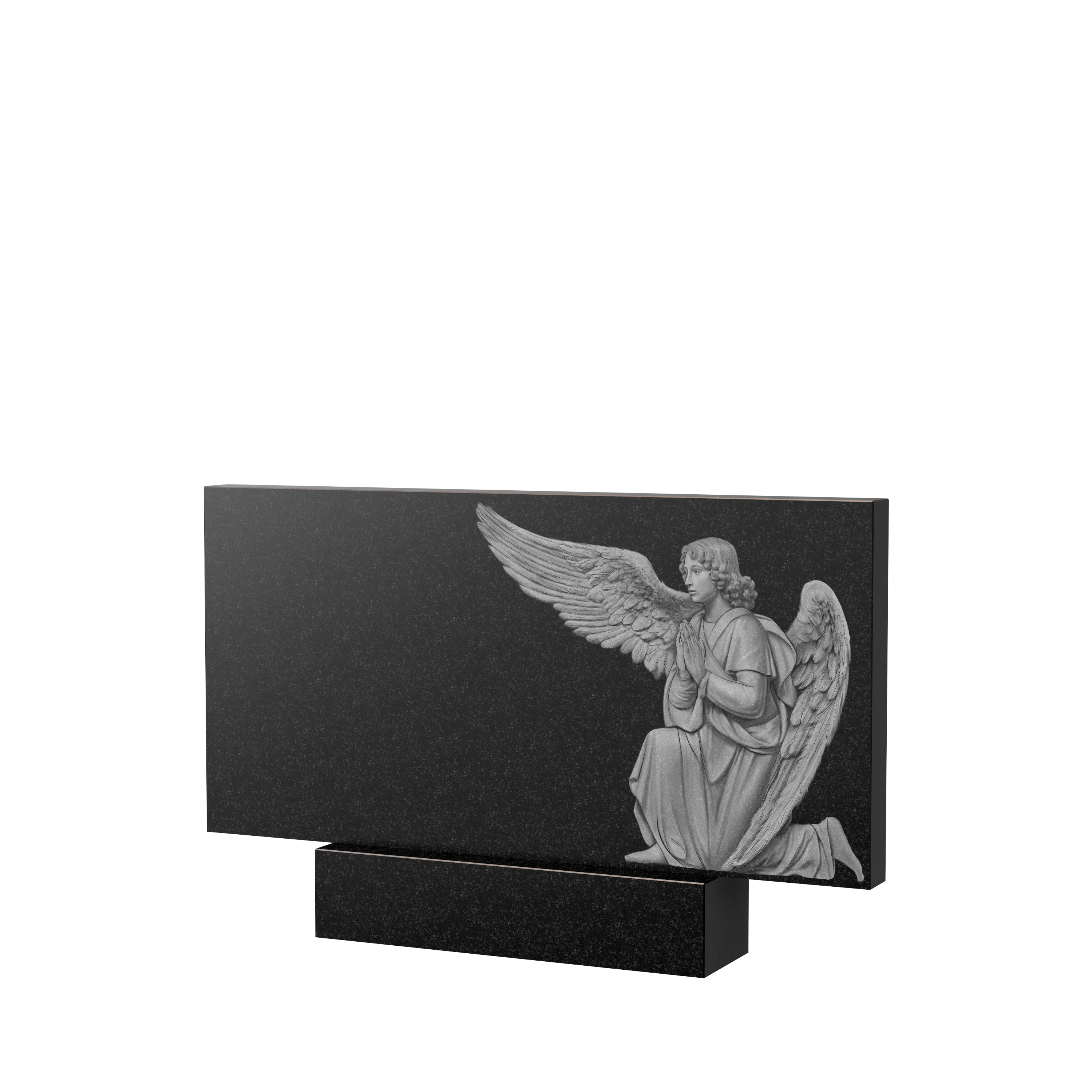 Художественное оформление памятника в Казани | Художественное оформление на гранитную стелу, рисунок ГХО-007