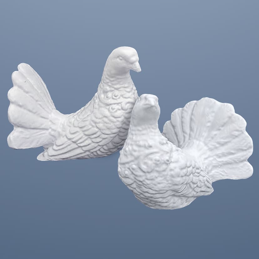 Скульптуры из искусственного мрамора в Казани | Голубь пара