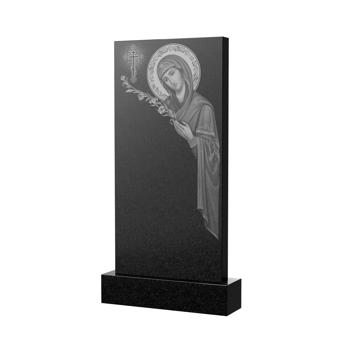 Художественное оформление памятника в Казани | Художественное оформление на гранитную стелу, рисунок ВХО-035