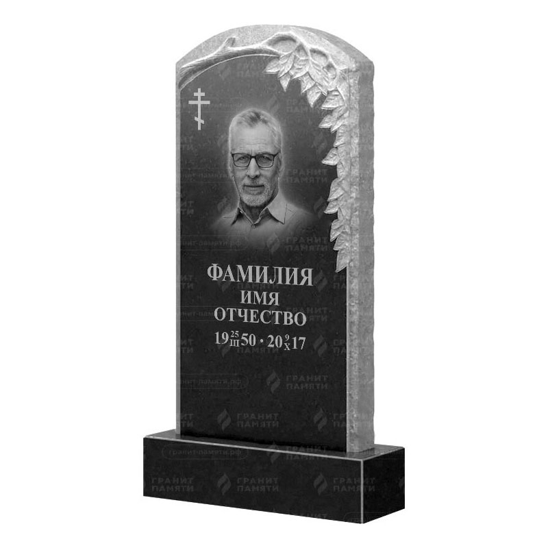 Памятники из гранита с деревом в Казани | Гранитный памятник ФГ-107