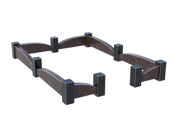 Цоколи на могилу в Казани | Цоколь на могилу №0042