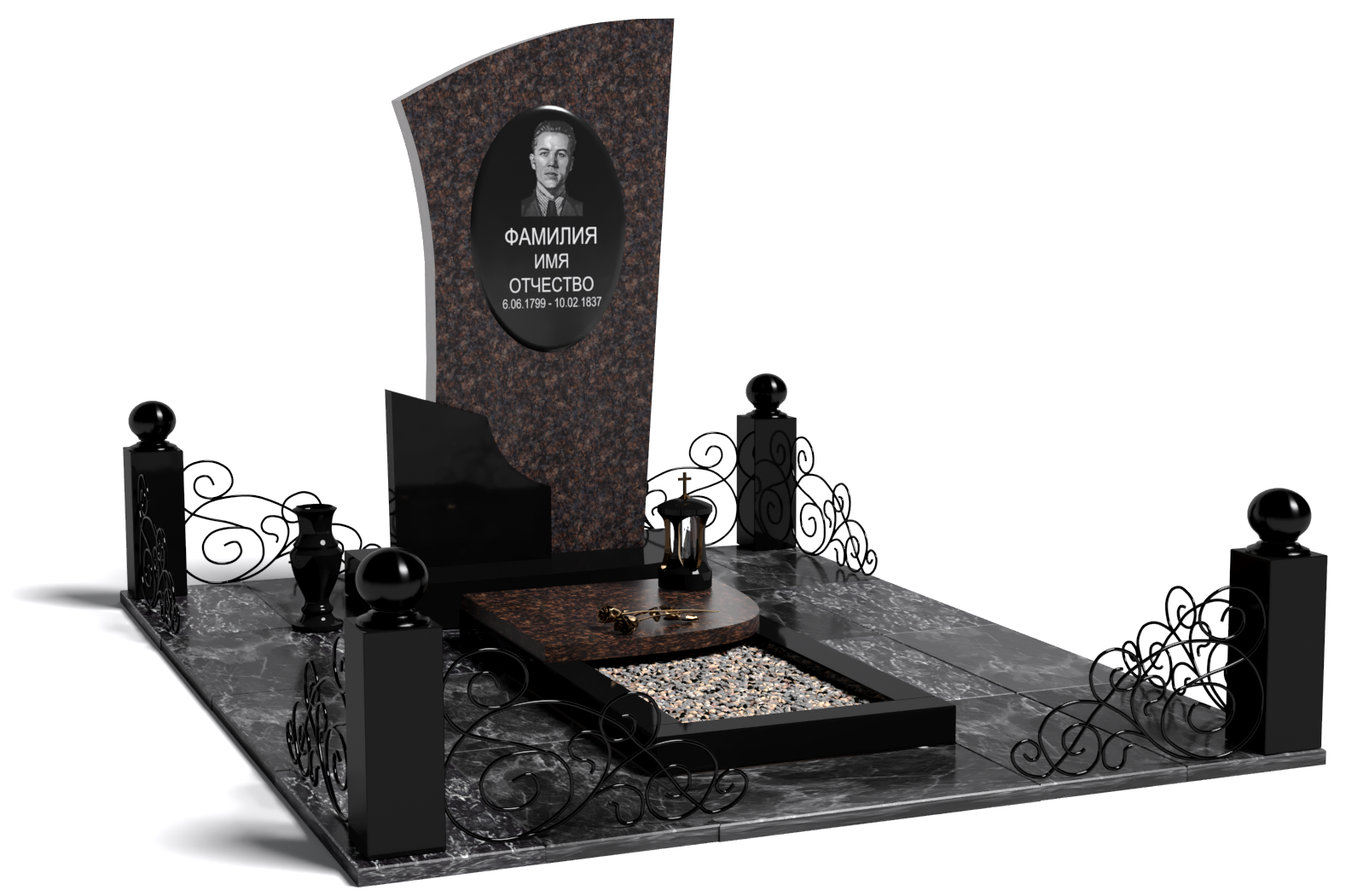 Одинарные мемориальные комплексы в Казани | Мемориальный комплекс №12