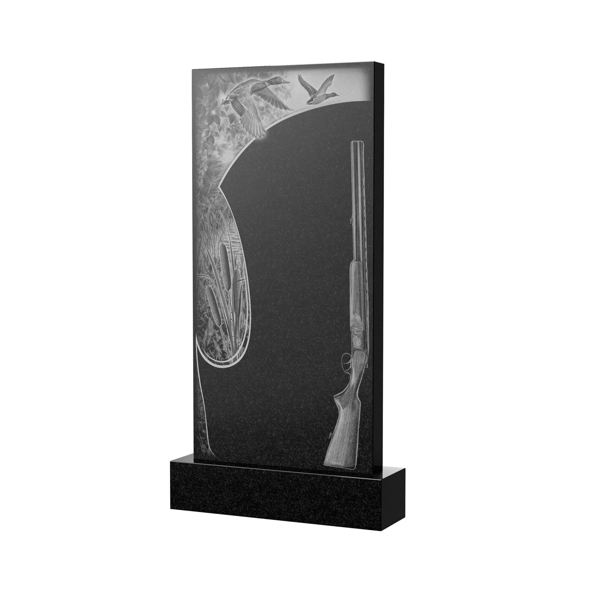 Художественное оформление памятника в Казани | Художественное оформление на гранитную стелу, рисунок ВХО-052