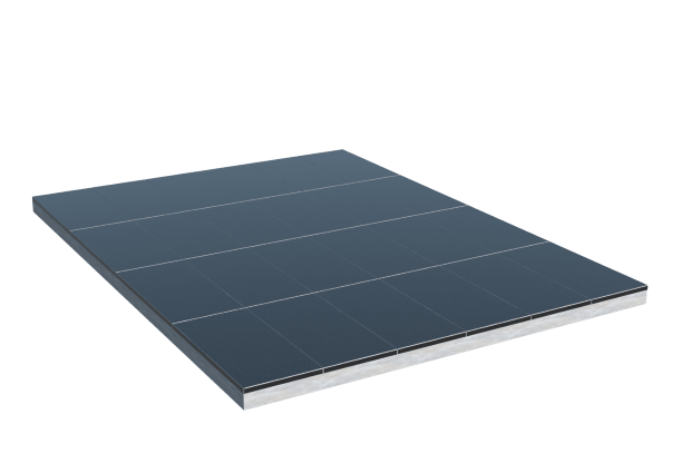 Площадки на могилу в Казани | Площадка с облицовкой гранитом Габбро