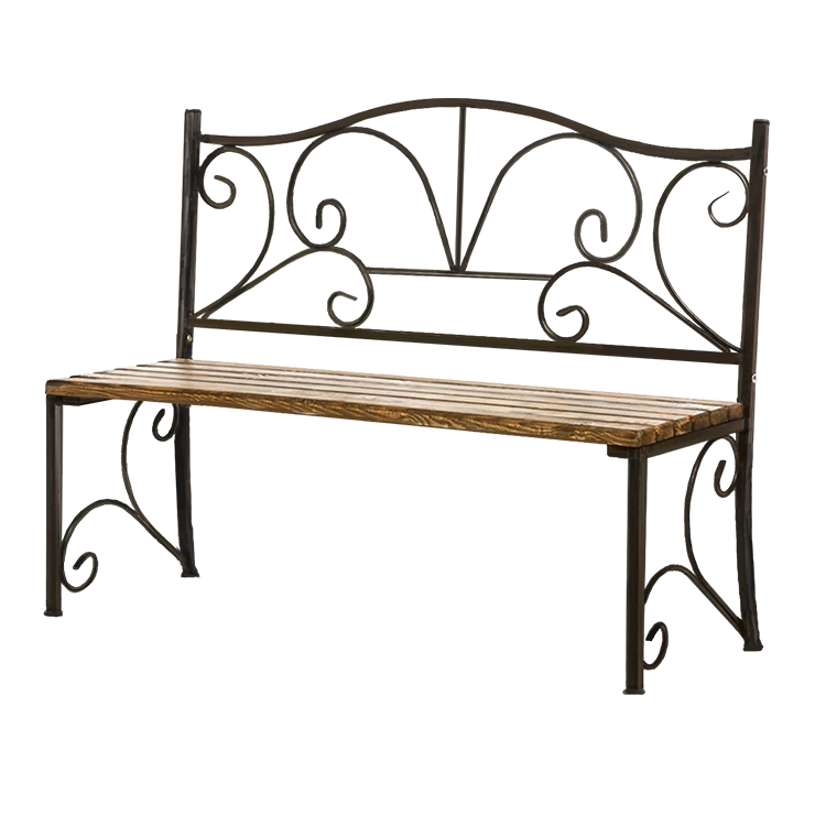 Кованые изделия в Казани | Кованая скамейка СТ.004