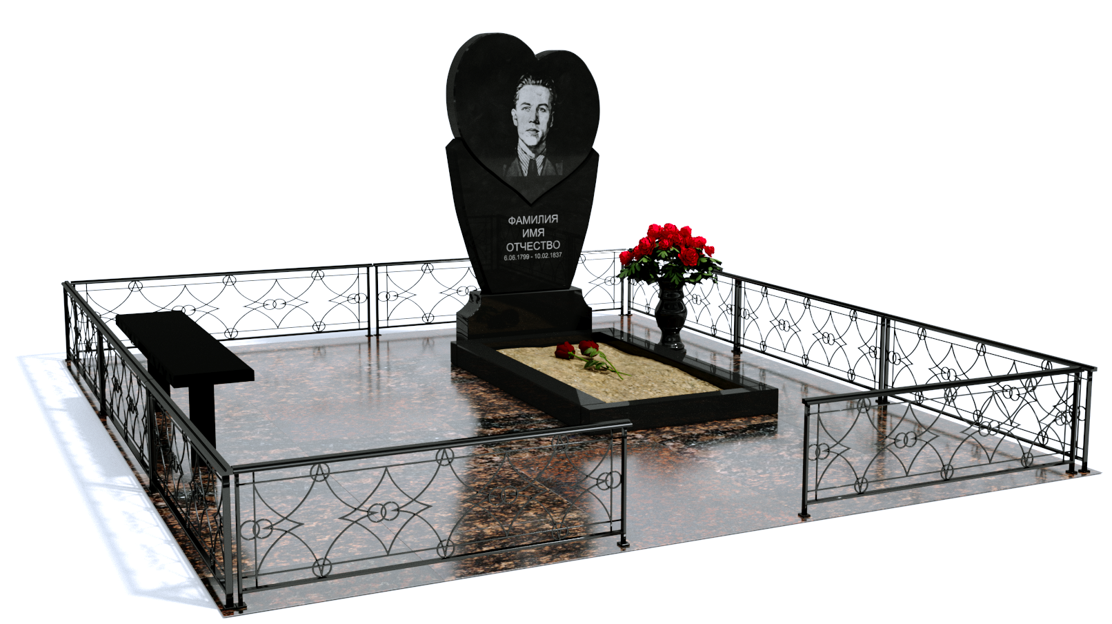 Одинарные мемориальные комплексы в Казани | Мемориальный комплекс №2