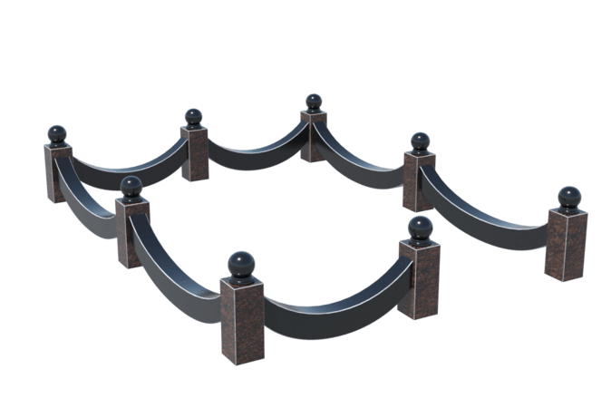 Цоколи на могилу в Казани | Цоколь на могилу №0026