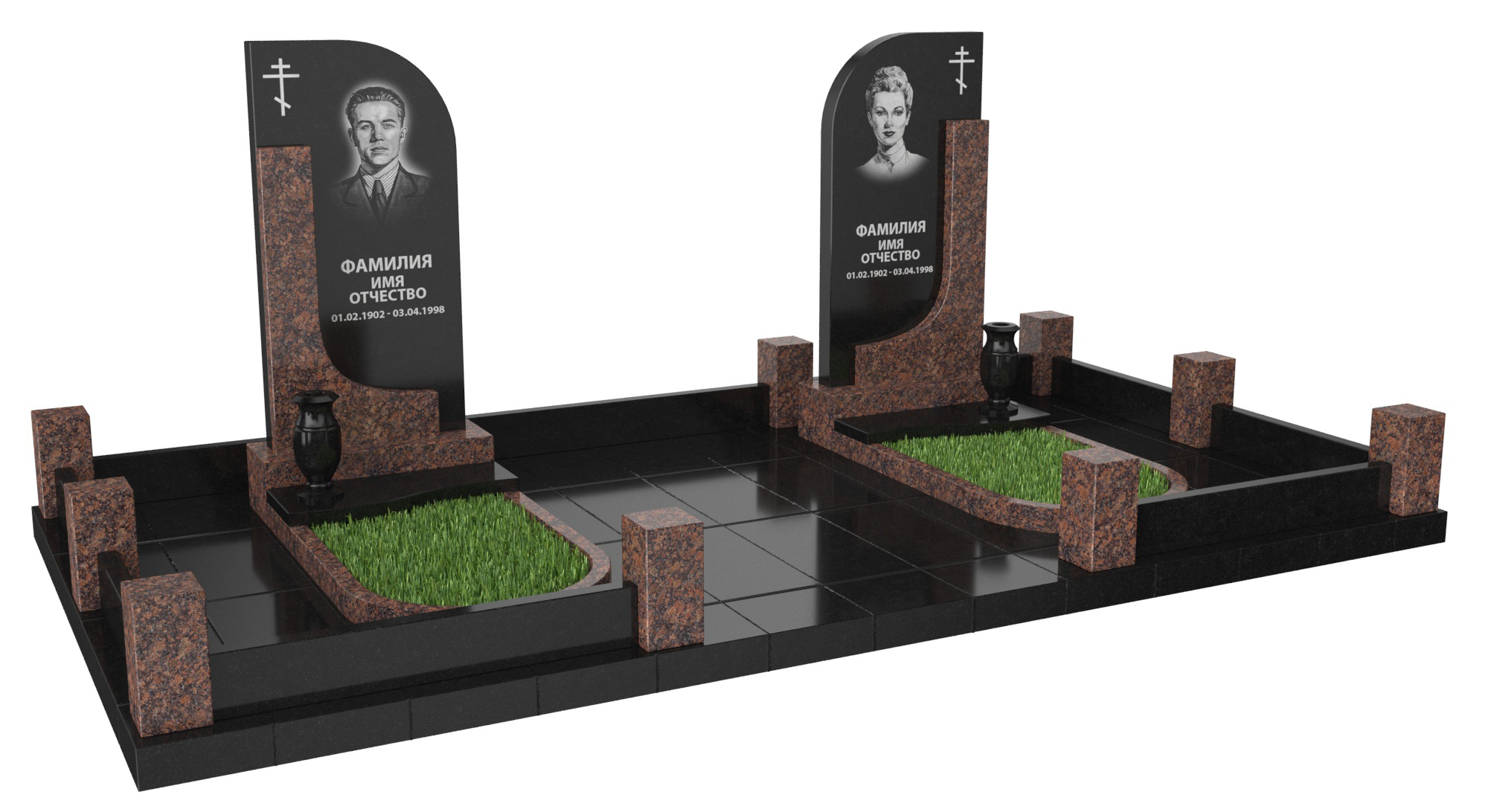 Двойные мемориальные комплексы в Казани | Мемориальный комплекс №22