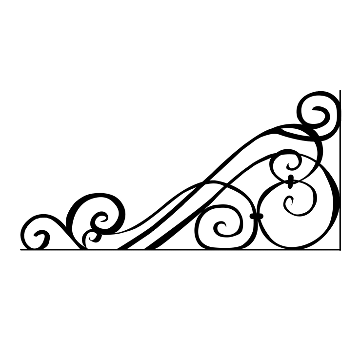 Кованые изделия в Казани | Кованый уголок УГ.006