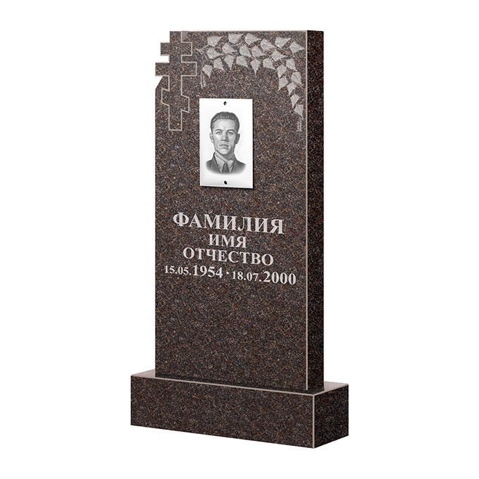 Гранитные памятники в Казани | Памятник из гранита Карел Brown ФГЦ-202