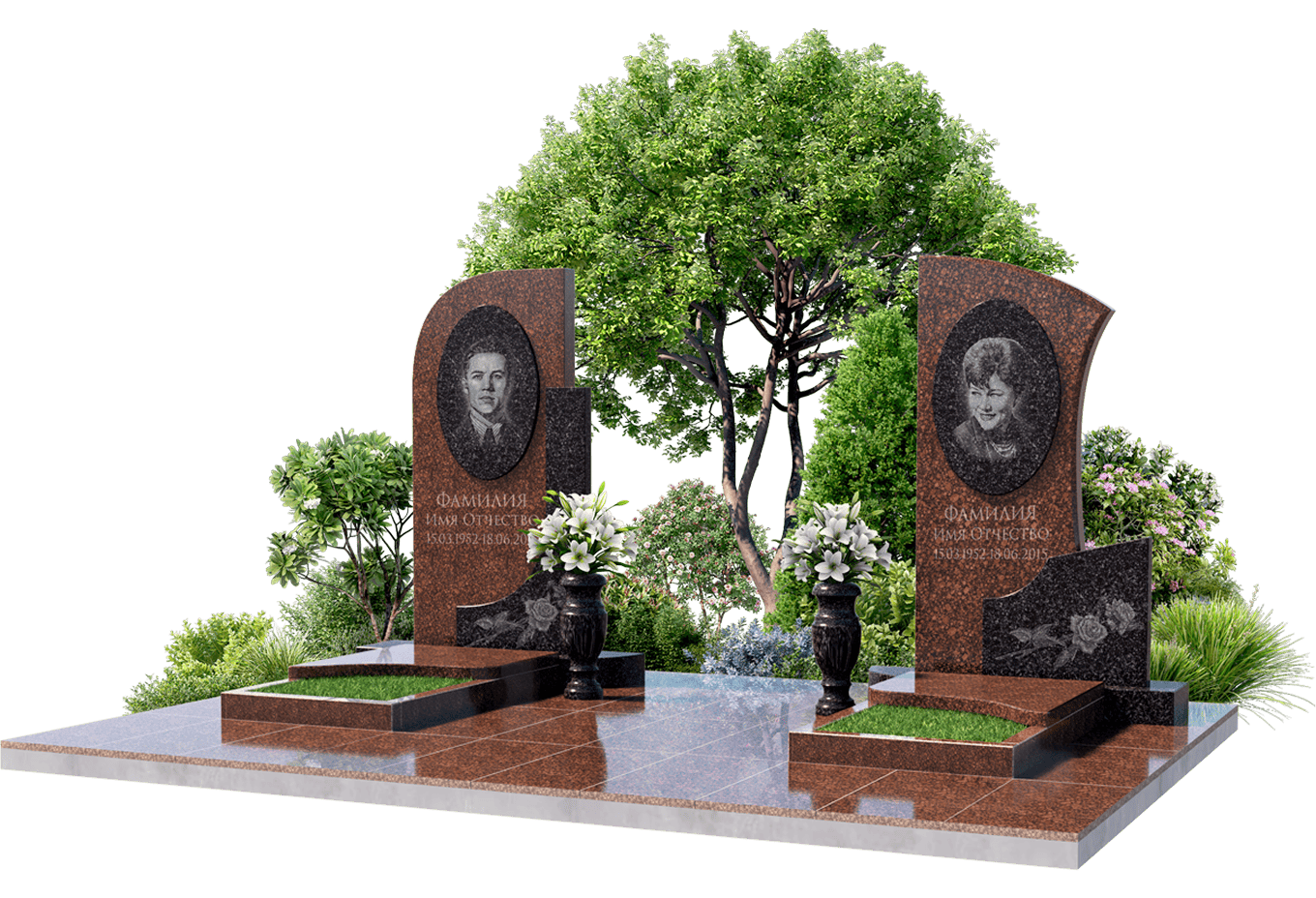 Уход и озеленение мест захоронений в Казани