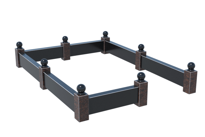 Цоколи на могилу в Казани | Цоколь на могилу №0035