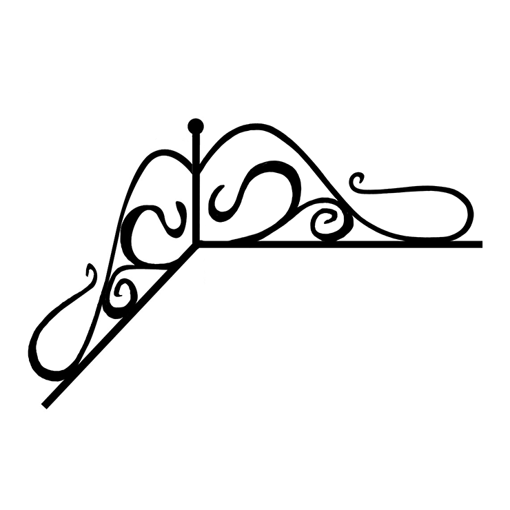 Кованые изделия в Казани | Кованый уголок УГ.008