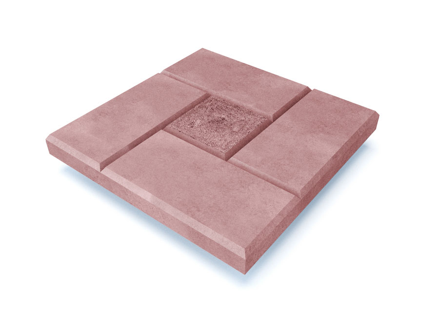 Плитка для облицовки памятников в Казани | Тротуарная плитка красная