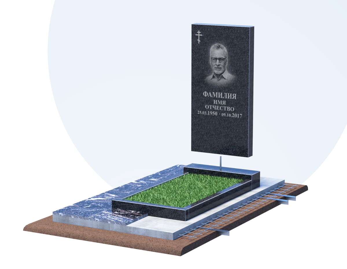 Установка памятника в Казани