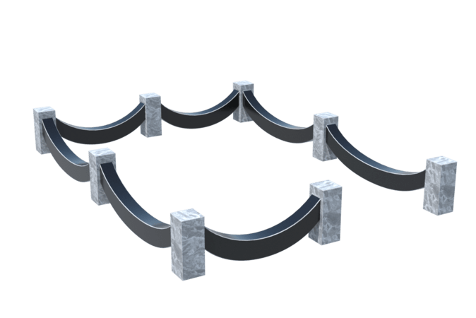 Цоколи на могилу в Казани | Цоколь на могилу №0023