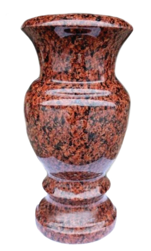 Вазы из камня в Казани | Ваза гранитная «Цветная»