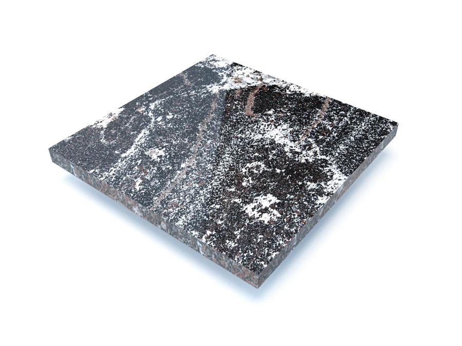 Плитка для облицовки памятников в Казани | Гранитная плитка «Амфиболит»