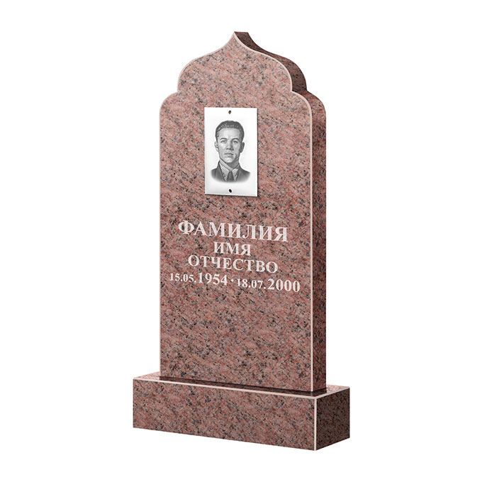 Гранитные памятники в Казани | Памятник из гранита Розалия Pink ФГЦ-037