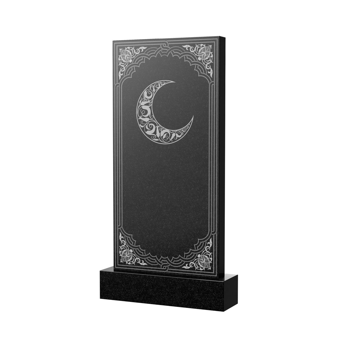 Художественное оформление памятника в Казани | Художественное оформление на гранитную стелу, рисунок ВХО-041