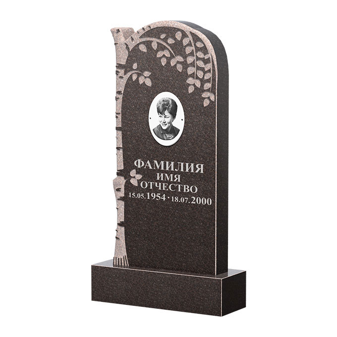 Гранитные памятники в Казани | Памятник из гранита Карел Brown ФГЦ-091
