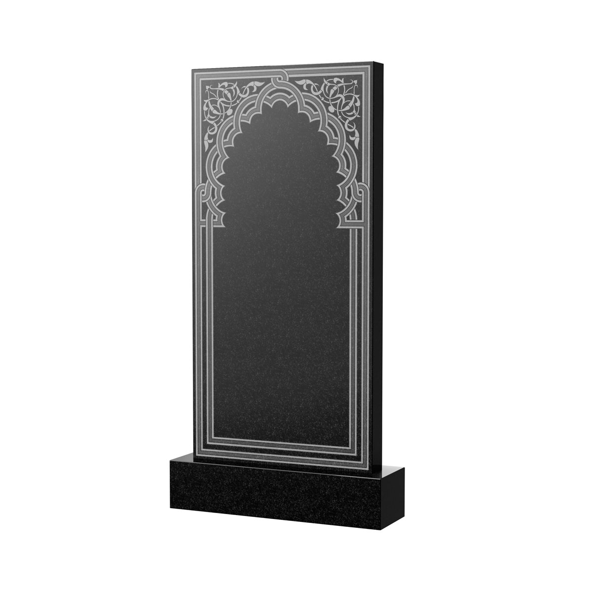 Художественное оформление памятника в Казани | Художественное оформление на гранитную стелу, рисунок ВХО-045