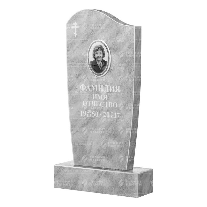 Бюджетные памятники в Казани | Мраморный памятник ФМ-031