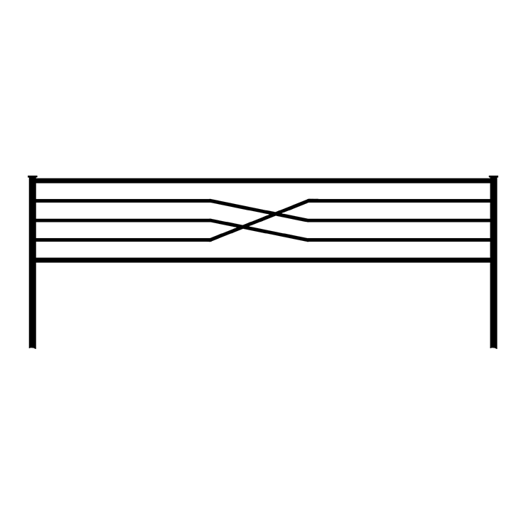 Металлические оградки, столы, скамейки в Казани | Оградка №7