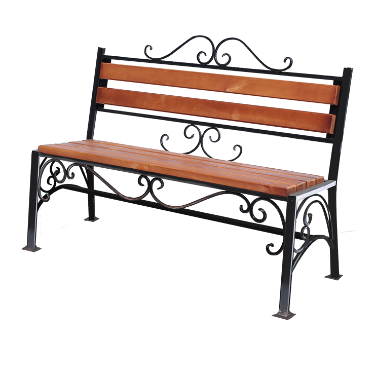 Кованые изделия в Казани | Кованая скамейка СТ.006