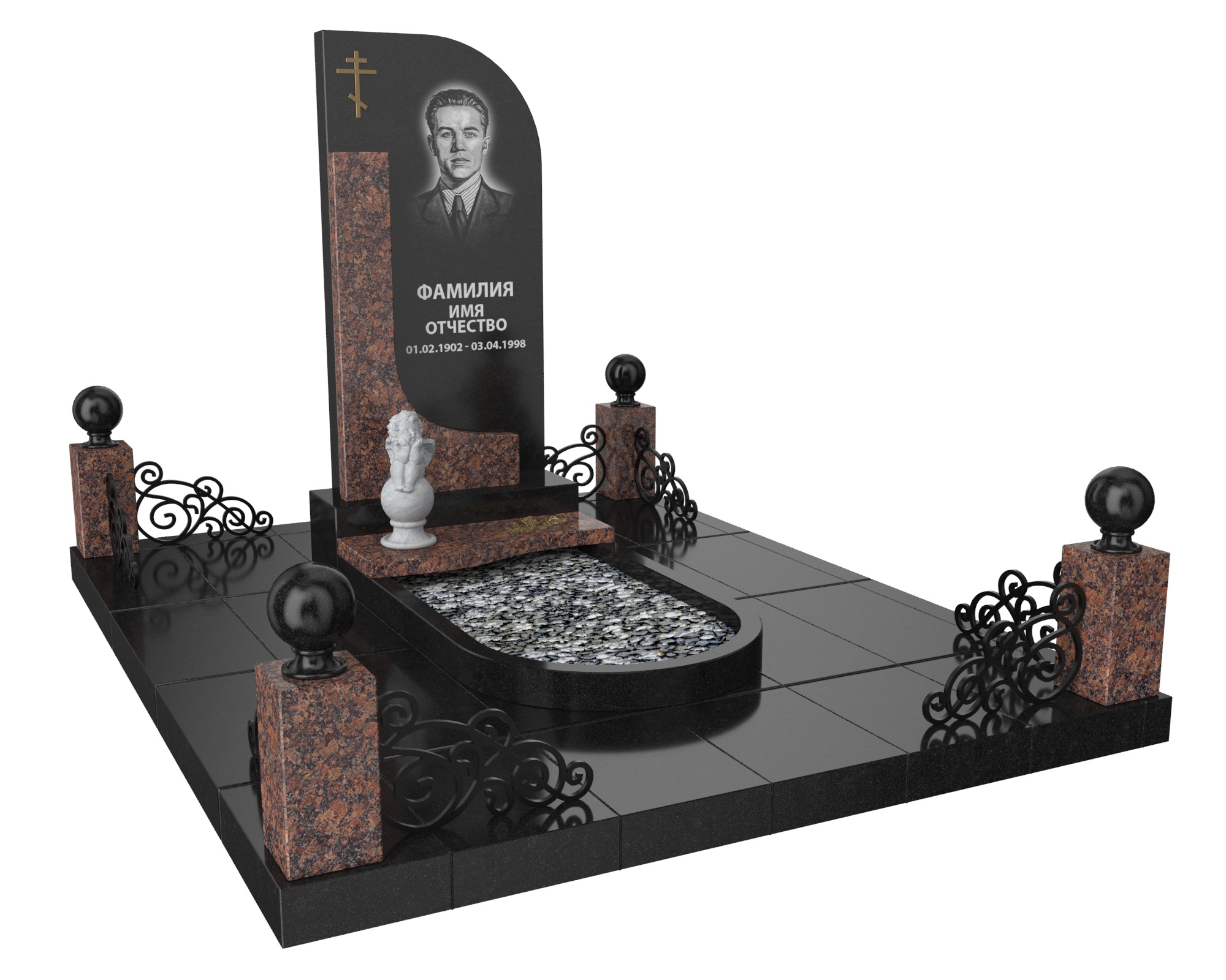 Одинарные мемориальные комплексы в Казани | Мемориальный комплекс №24