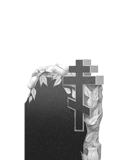 Памятники из гранита с цветами в Казани